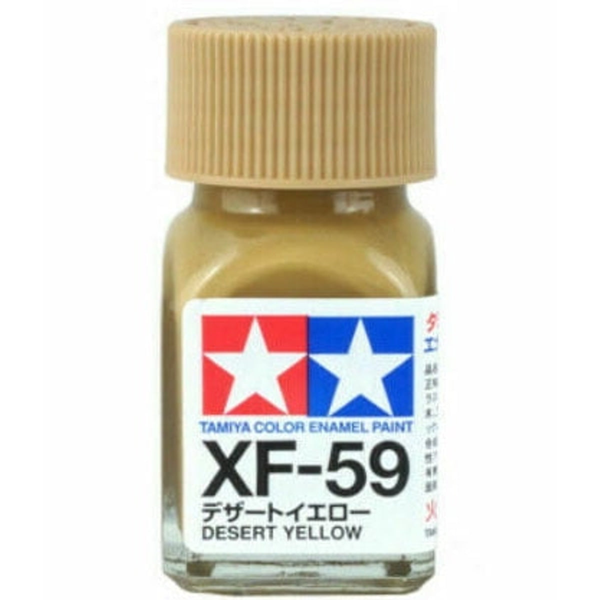 Tamiya Enamel EXF-59 Flat Desert Yellow Mini Bottle 10mL (1/3oz)