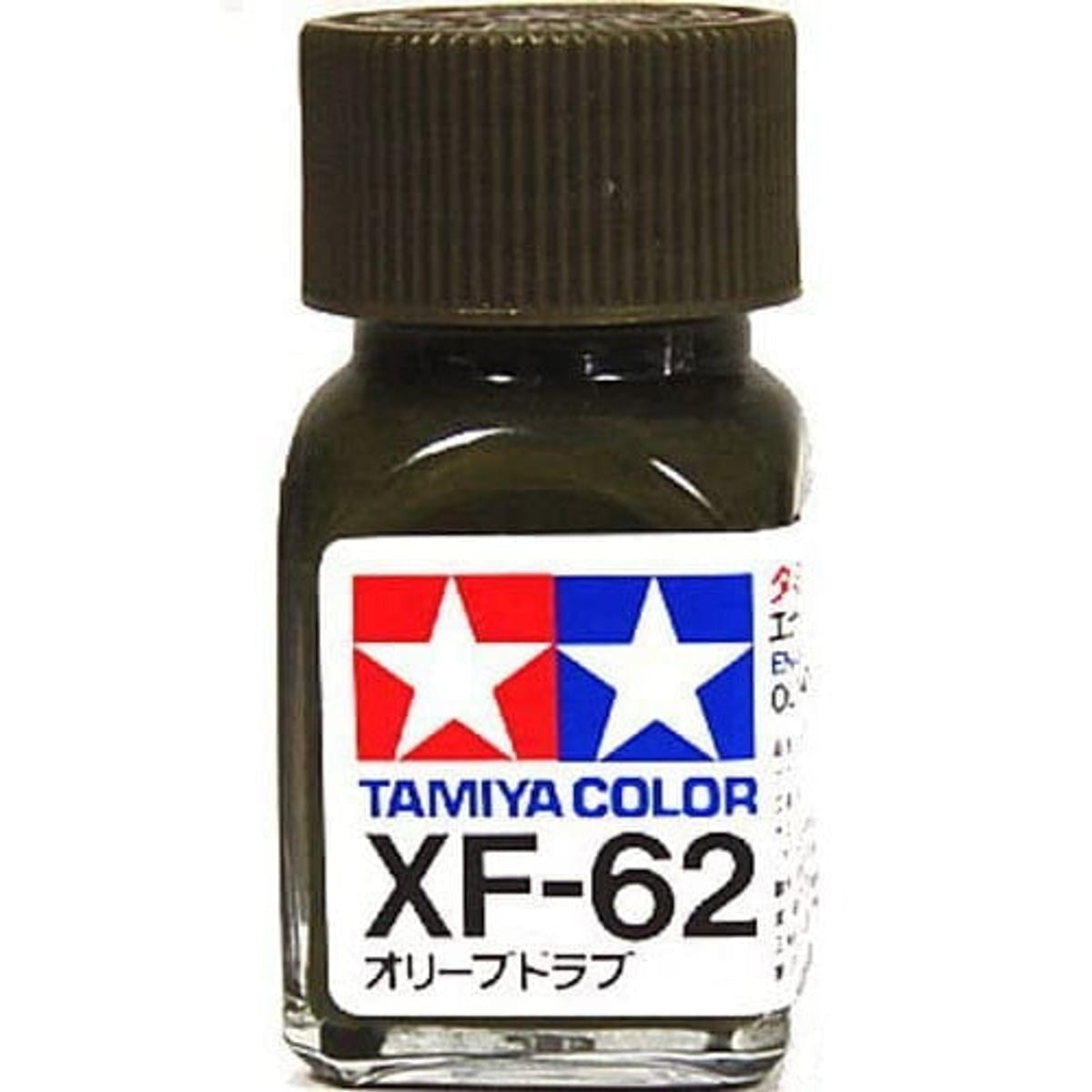 Tamiya Enamel EXF-62 Olive Drab Mini Bottle 10mL (1/3oz)