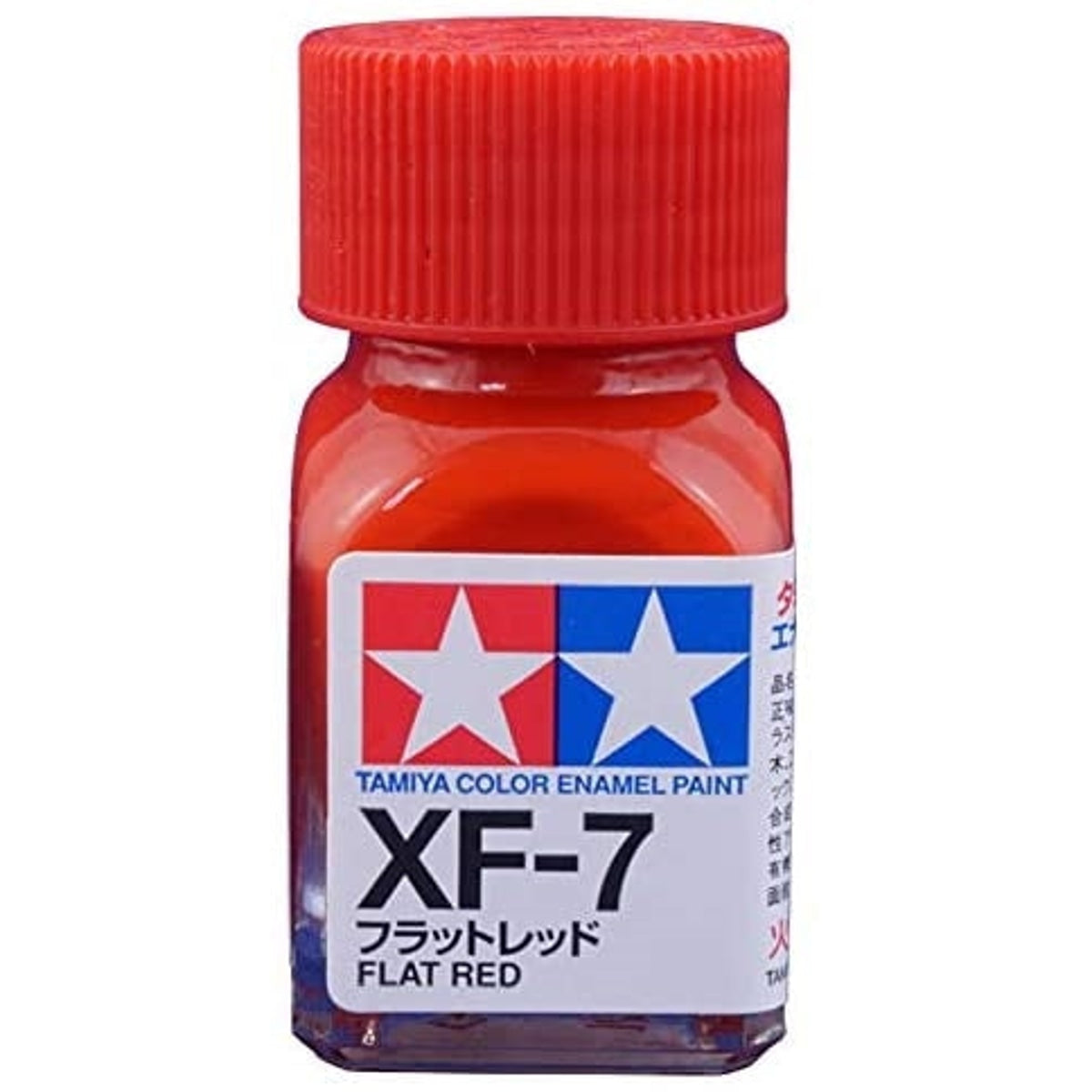 Tamiya Enamel EXF-7 Flat Red Mini Bottle 10mL (1/3oz)