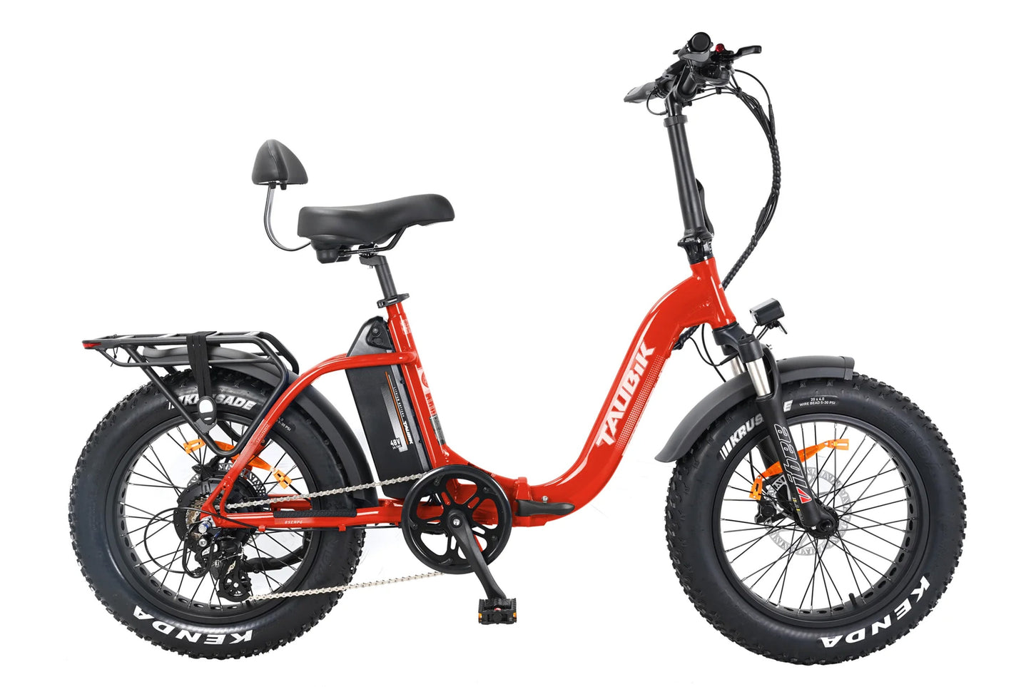 2025 Taubik Escape Ebike Electric Bicycle Foldable Style 20" Fat Tires UL 2849