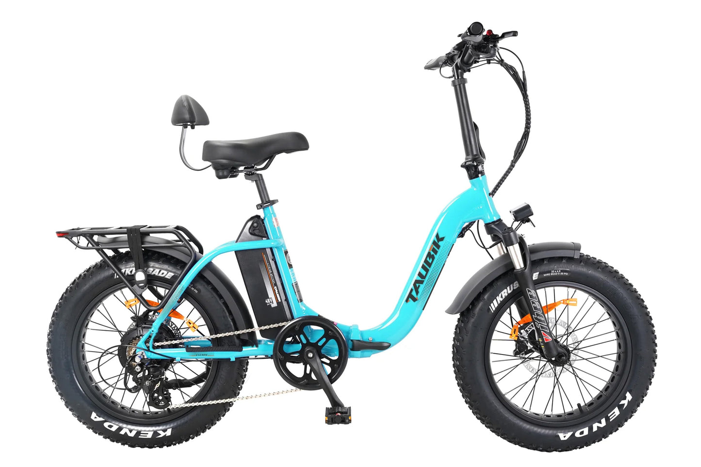 2025 Taubik Escape Ebike Electric Bicycle Foldable Style 20" Fat Tires UL 2849