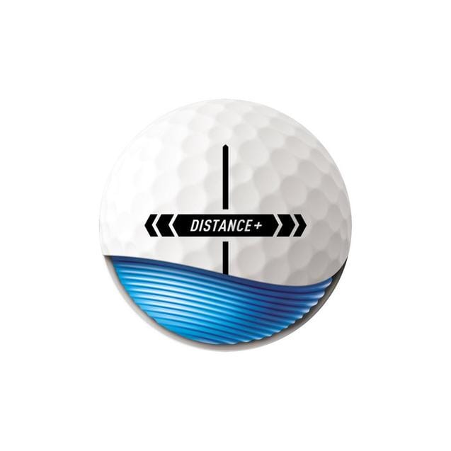 TaylorMade Distance+ White Golf Balls '25