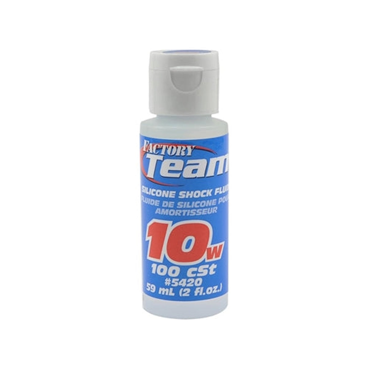 Team Associated 5420 Silicone Shock Oil Fluid 10wt (100 cSt) 2oz NIB