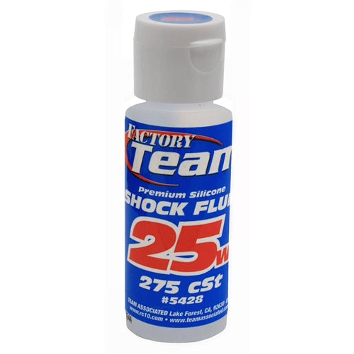 Team Associated 5428 Silicone Shock Oil Fluid 25wt (275 cSt) 2oz NIB