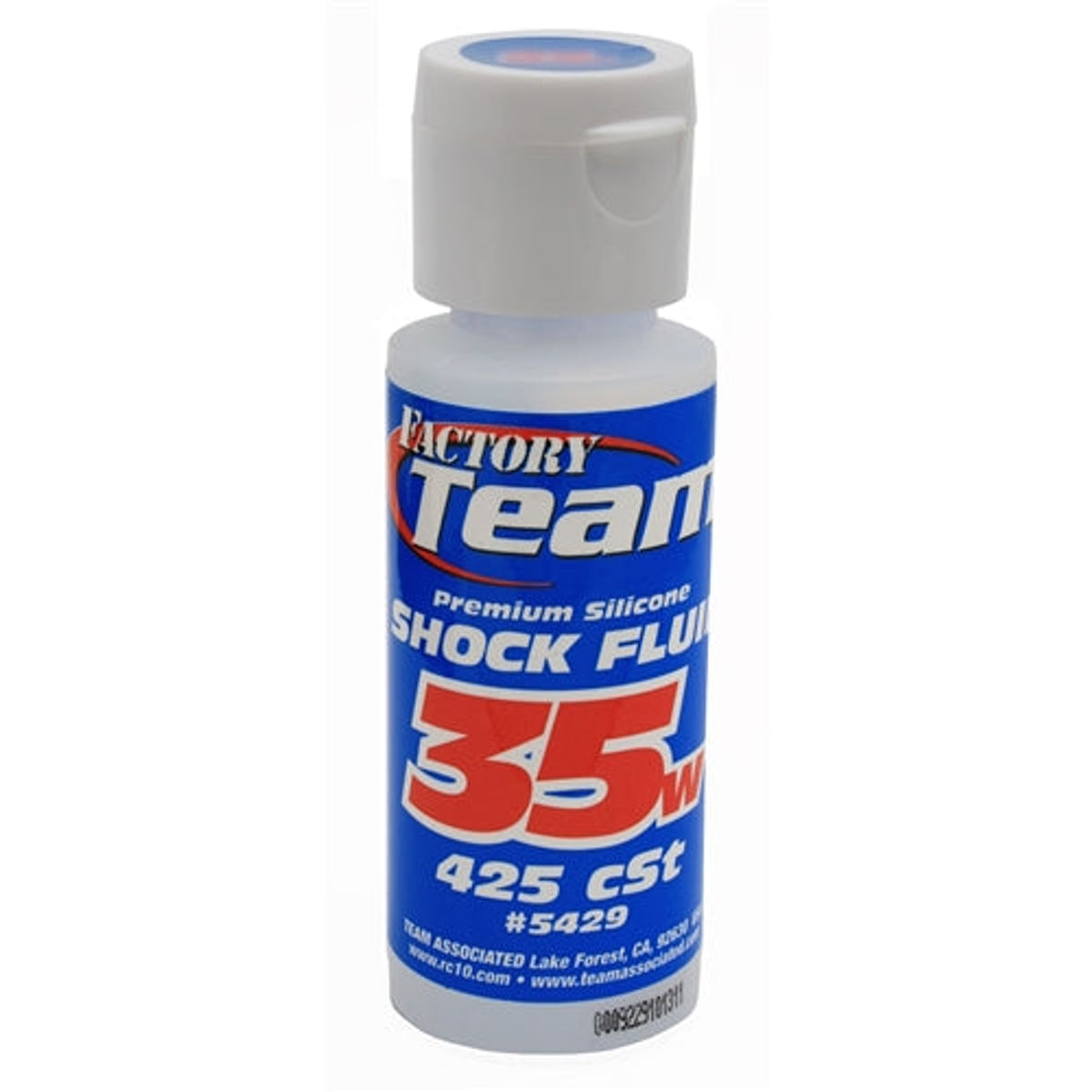 Team Associated 5429 Silicone Shock Oil Fluid 35wt (425 cSt) 2oz NIB