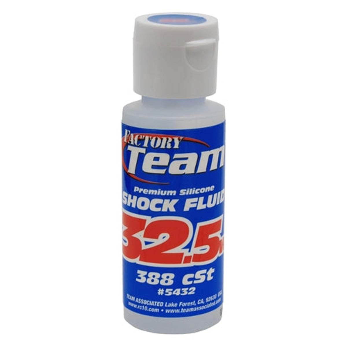 Team Associated 5432 Silicone Shock Oil Fluid 32.5wt (388 cSt) 2oz NIB
