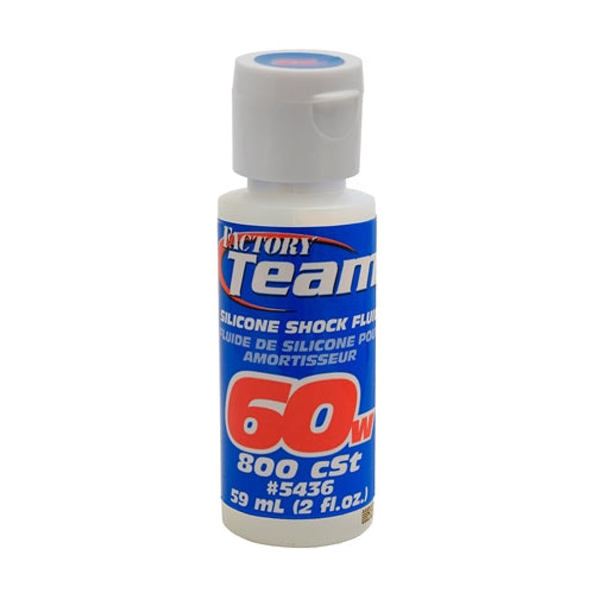 Team Associated 5436 Silicone Shock Oil Fluid 60wt (800 cSt) 2oz NIB