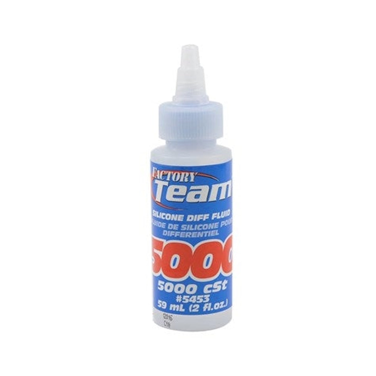 Team Associated 5453 Silicone Differential Fluid 5,000 cSt 59 mL 2 fl. oz. NIB