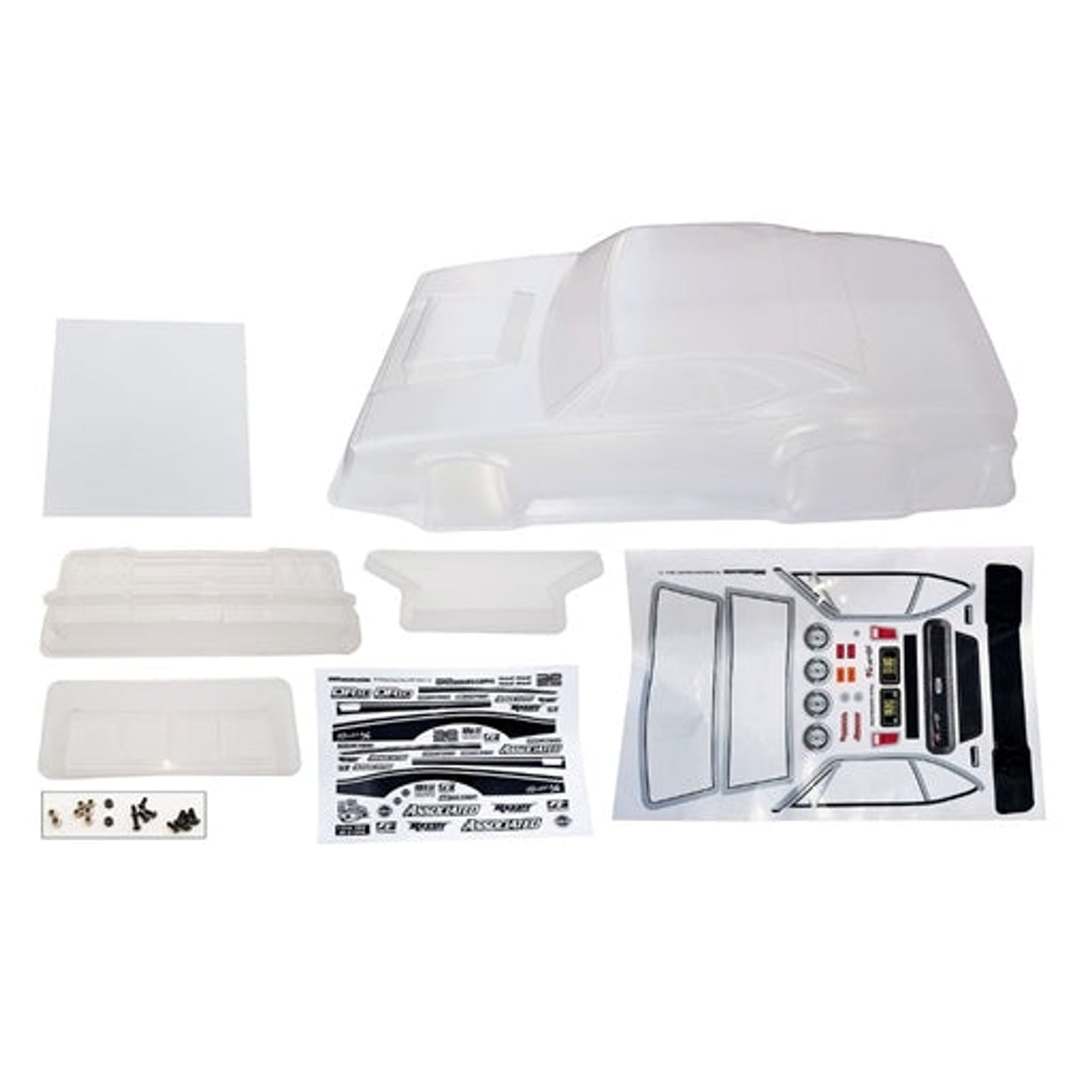 Team Associated 71082 DR10 Reakt Drag Body Clear NIB