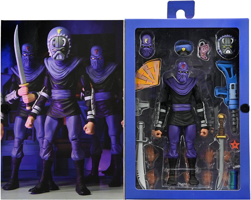 TMNT CARTOON FOOT SOLDIER DLX FIGURE 7" Canada Only