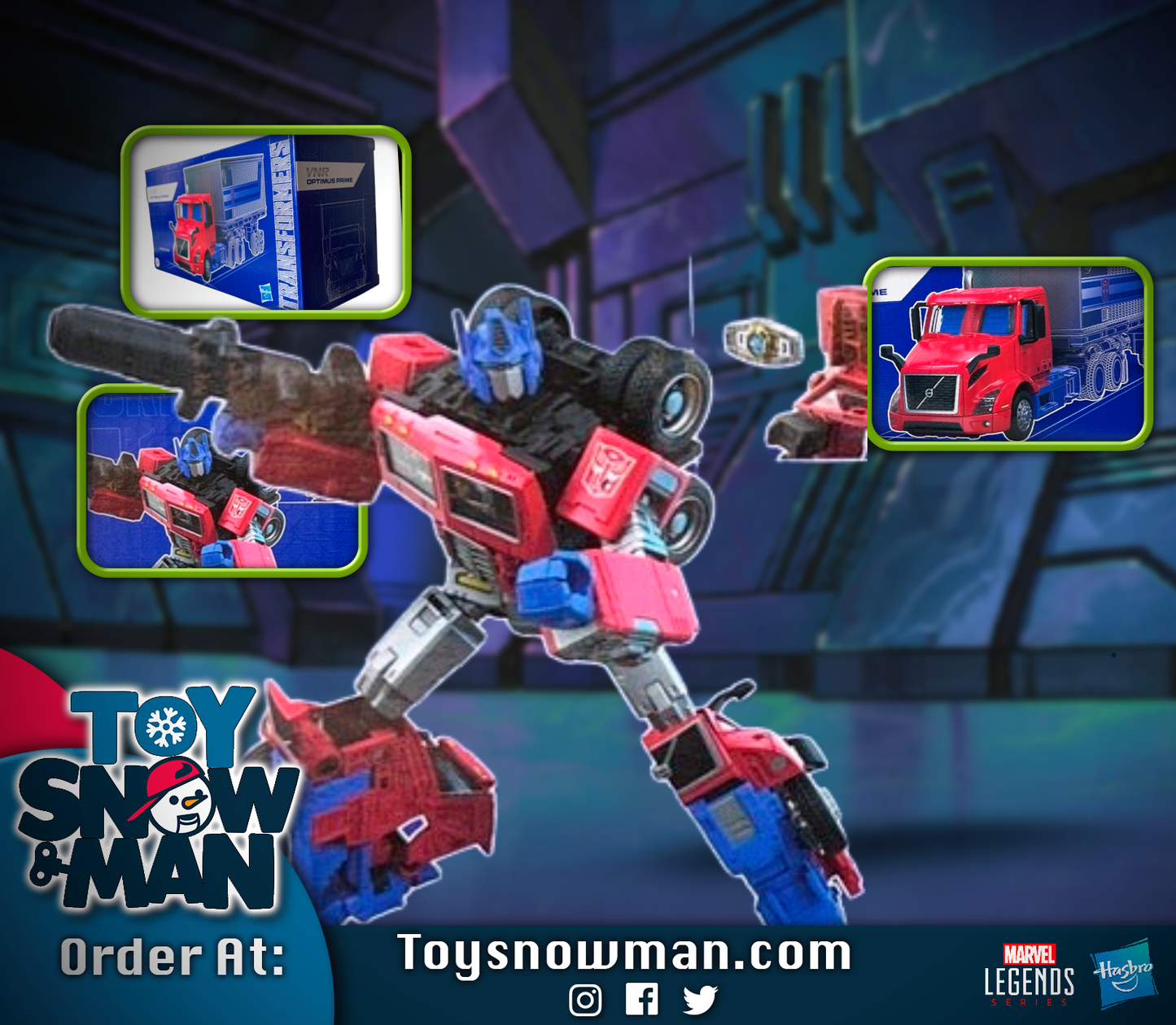 Transformers Generations - VNR Optimus Prime Action Figure Toy - Exclusive