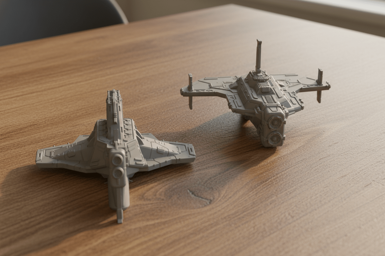 Terra Union Alliance Battle Group – 1:128 Fleet (9 Ships)