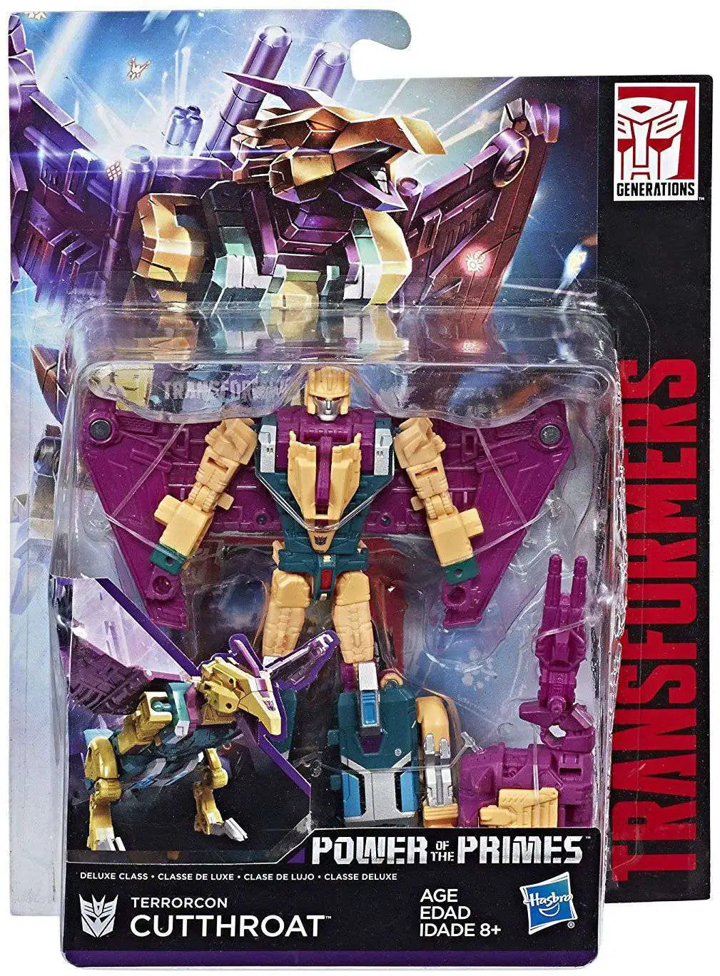 Transformers Generations Power of the Primes Terrorcon Cutthroat Deluxe