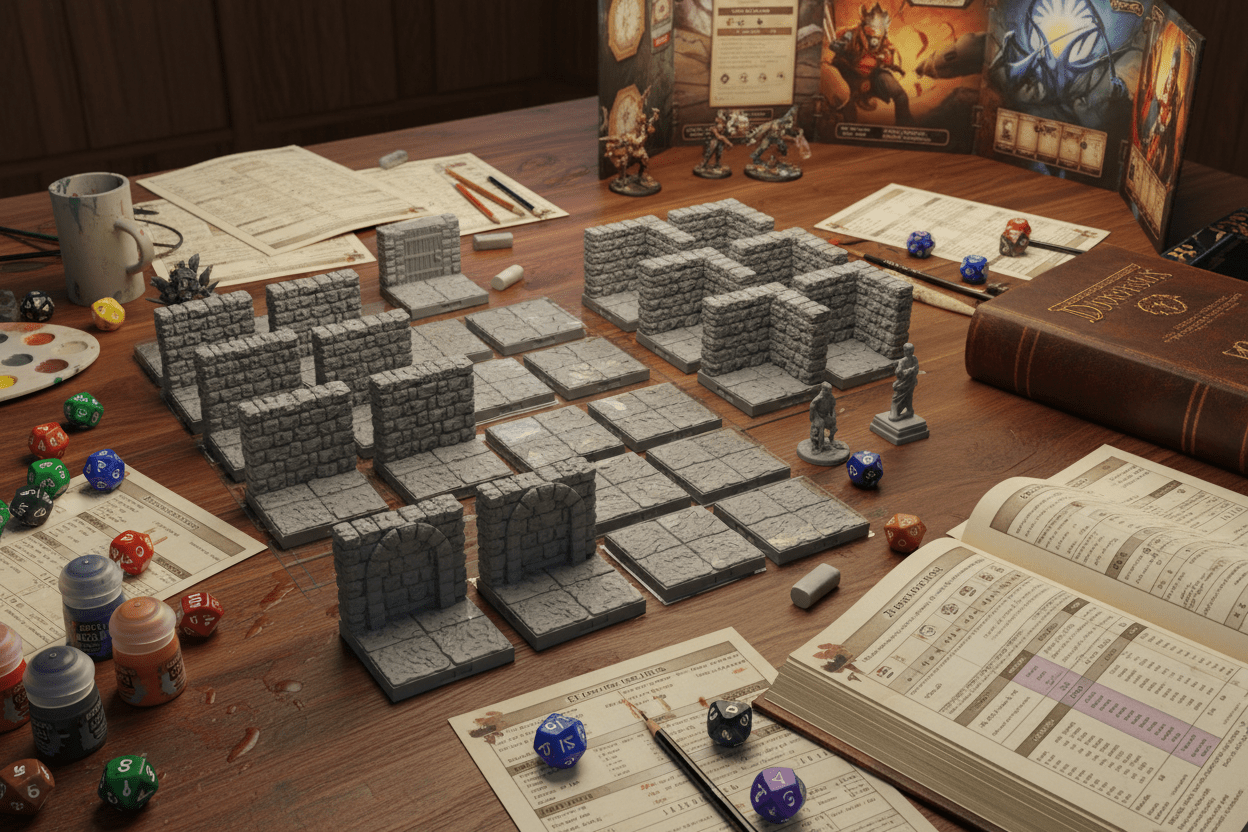 Alcove Room with Nook 4x6 – Dragonlock 28mm Dungeon