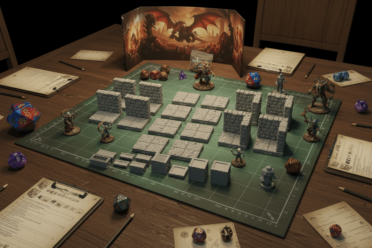 Armory Depot Treasure Room 4x8 – Dragonlock 28mm