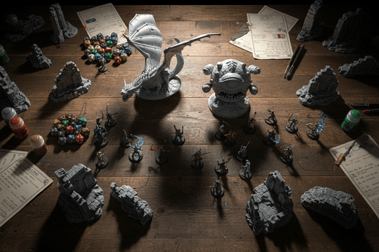 28mm Great Dragon & Eye Tyrant – Boss Monster Bundle