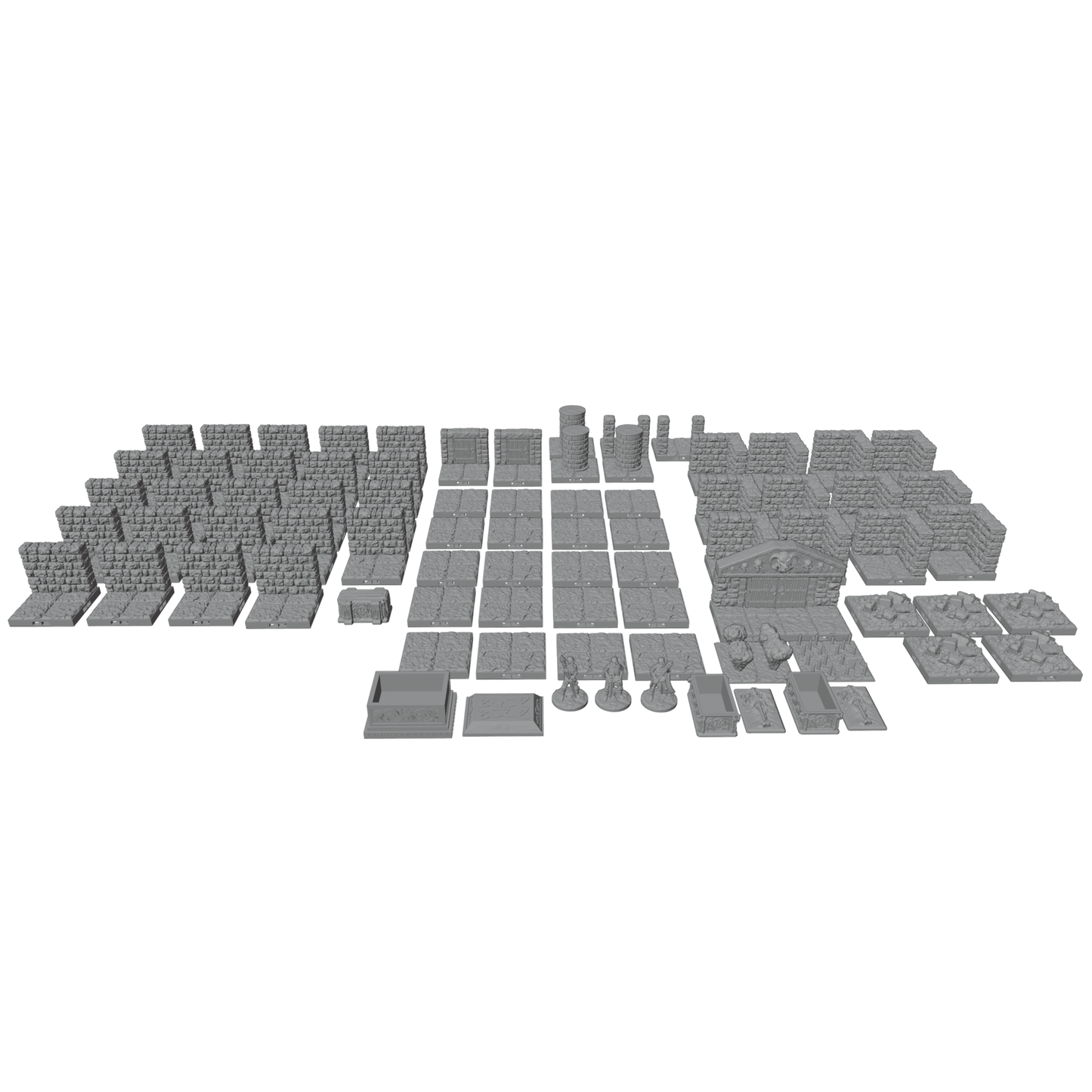 28mm Catacombs Mega Set – 80+ Piece Crypt Dungeon