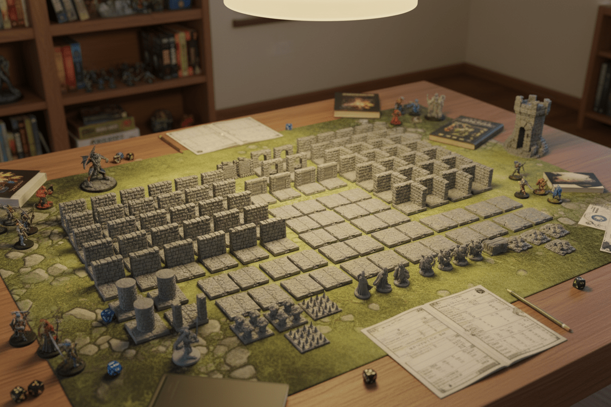 28mm Citadel Stronghold Mega Bundle – 120+ Dungeon Pieces
