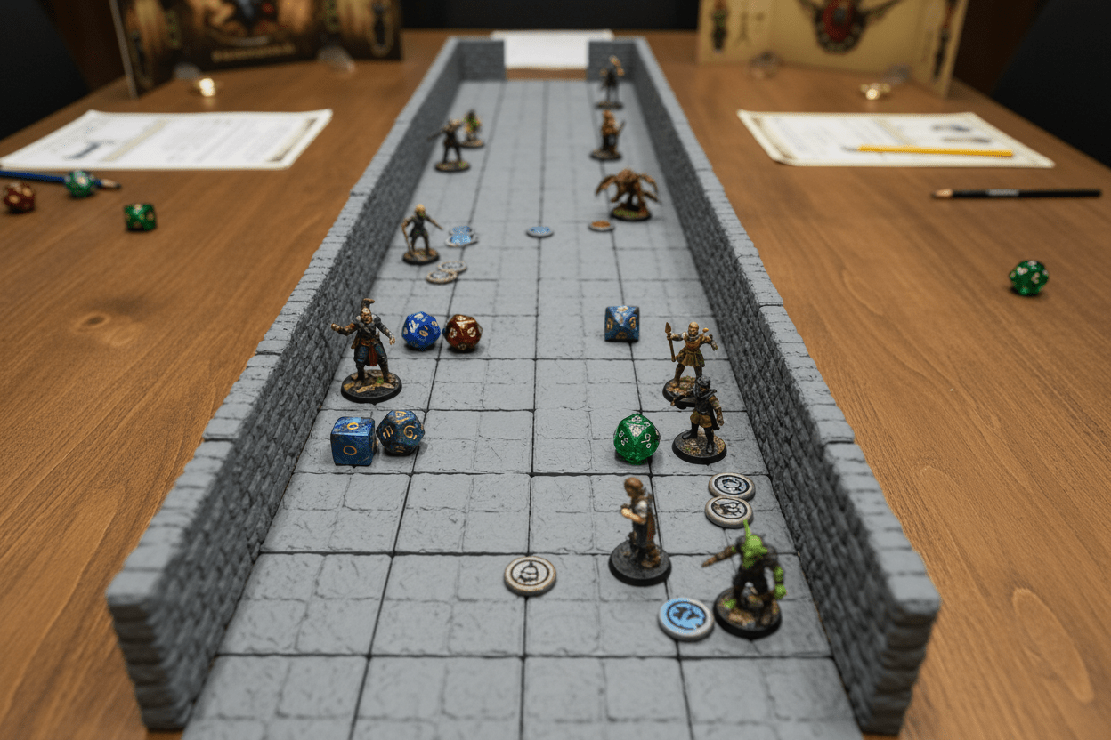 Corridor Expansion Pack – 48" Dungeon Hallways (Dragonlock)
