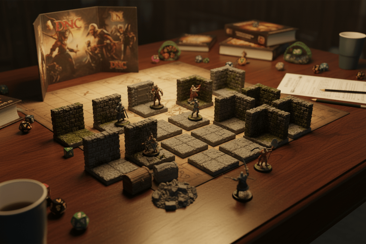Dead End Trap Room with Corridor – Dragonlock 28mm