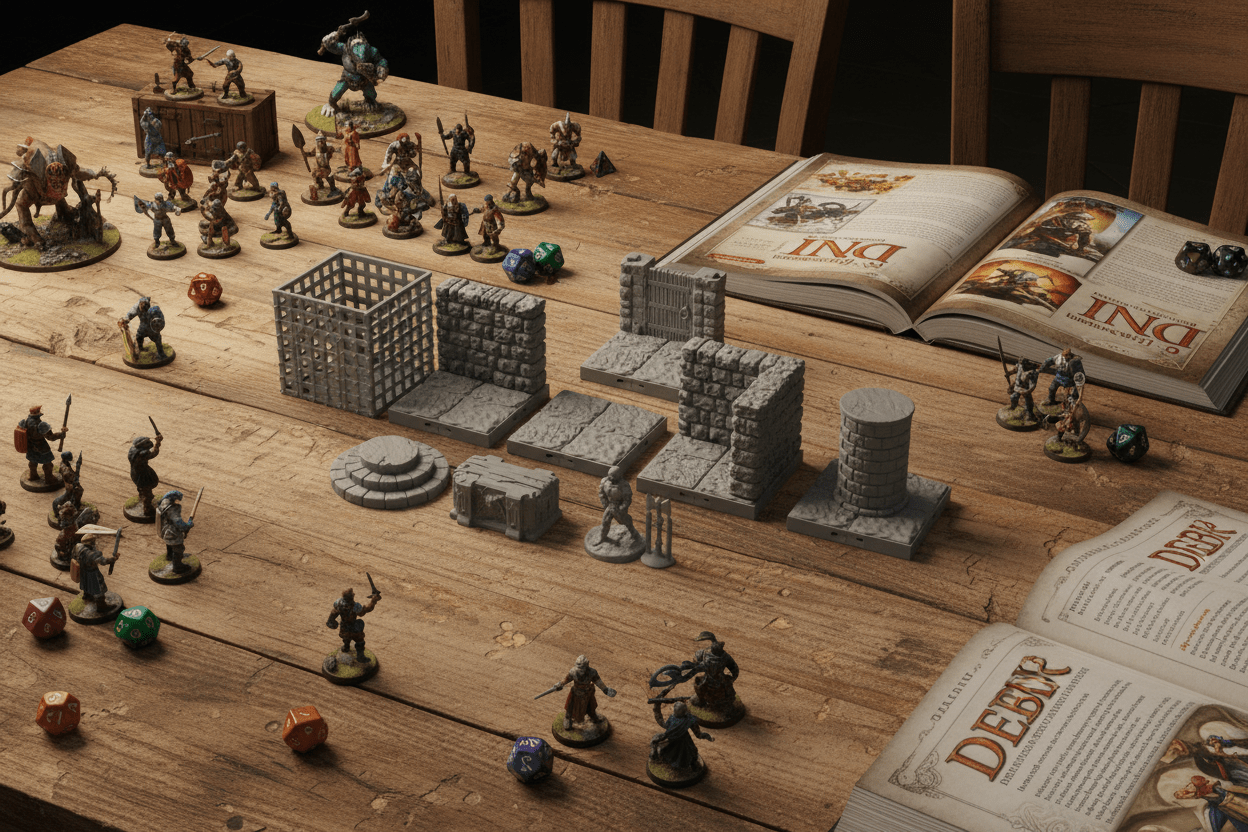 28mm Executioner's Block Dungeon Room – Rescue Encounter