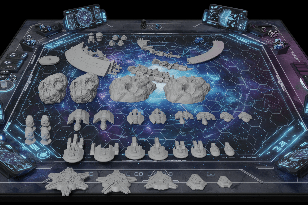 Battlefront Valkyrie Fleet Bundle – 3 Fleets + Terrain