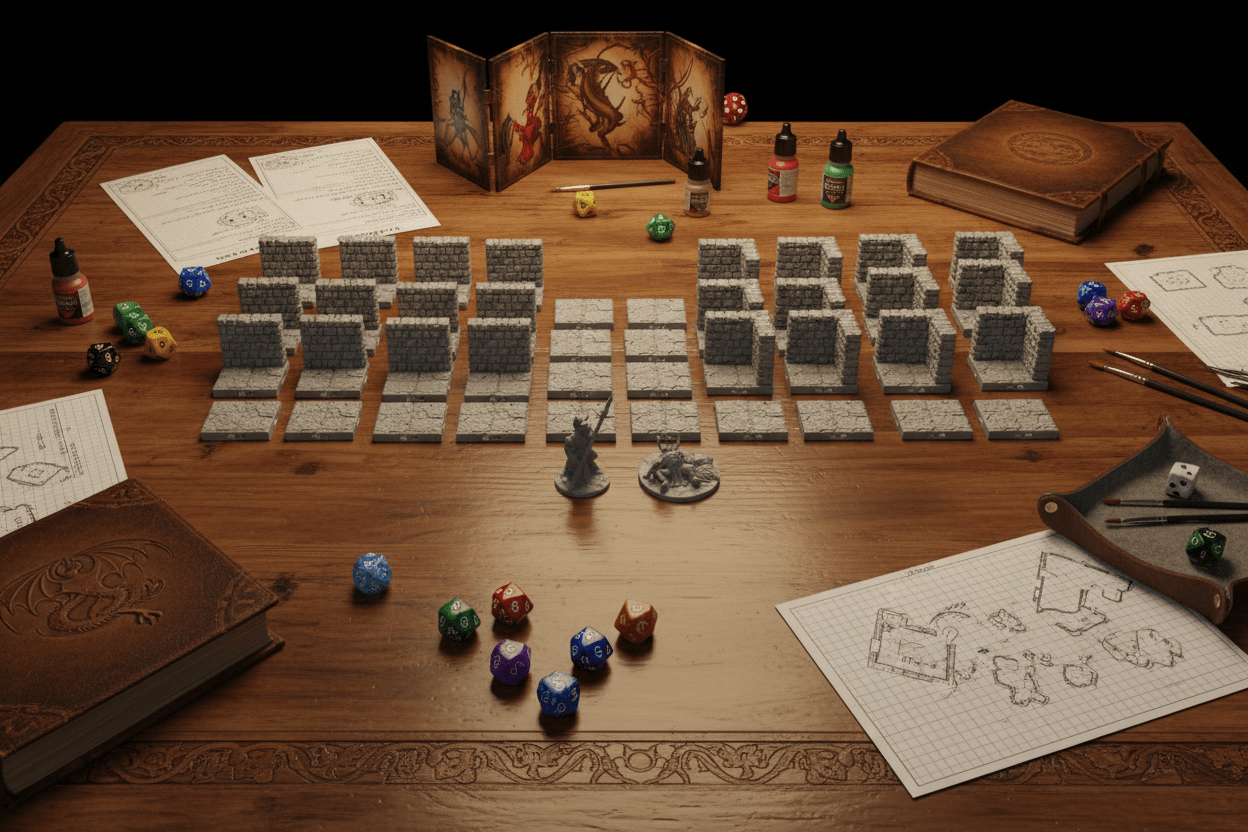 Labyrinth Starter Maze Pack – Dragonlock 28mm Terrain