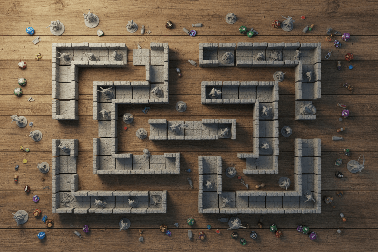 Labyrinth Starter Maze Pack – Dragonlock 28mm Terrain