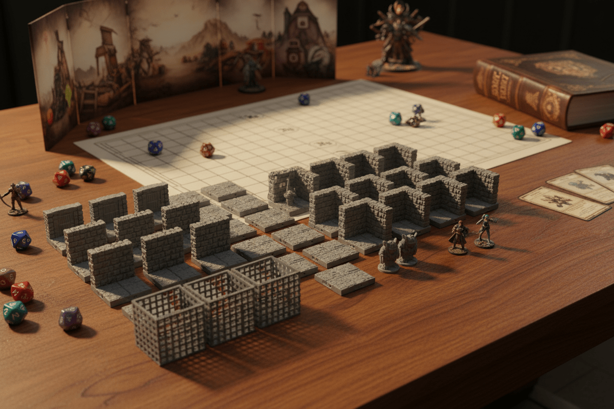 Prison Block Alpha Large Jail – Dragonlock 28mm Terrain