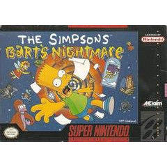 The Simpsons Bart's Nightmare (SNES)
