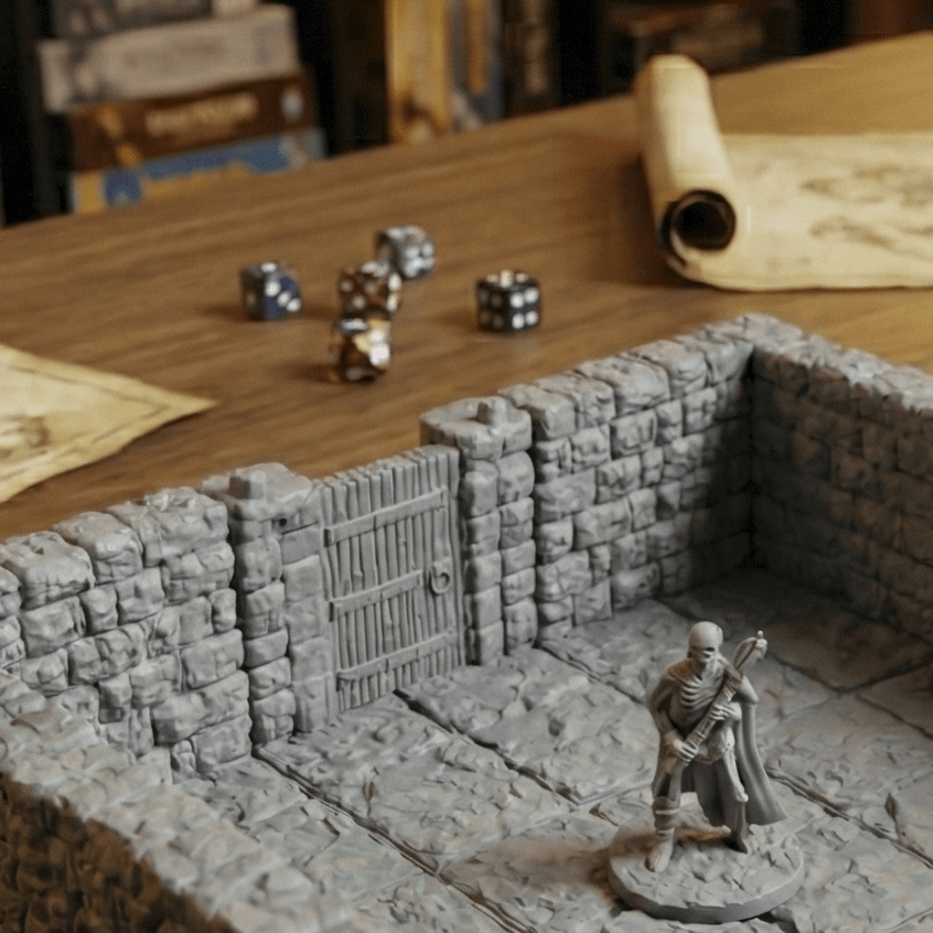 Solo Cell Alpha Dungeon Starter – Dragonlock 28mm Terrain