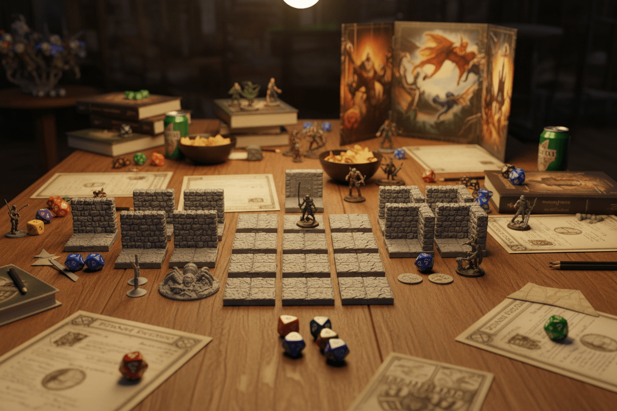 Spider Nest Infested Room 6x8 – Dragonlock 28mm Terrain