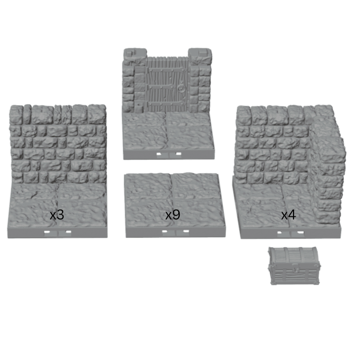 Square Chamber 6x6" Balanced Room – Dragonlock 28mm