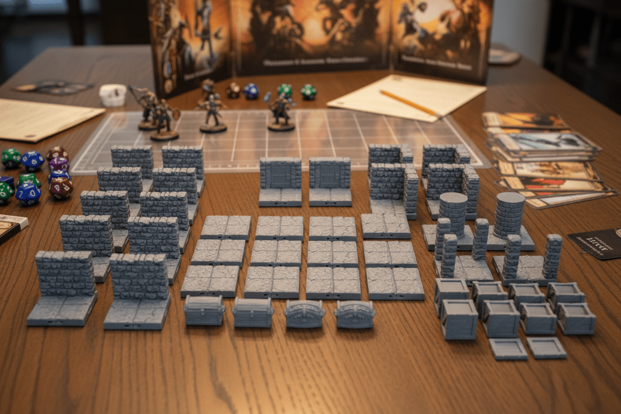 28mm Storage Warehouse Loot Cache – Dungeon Terrain