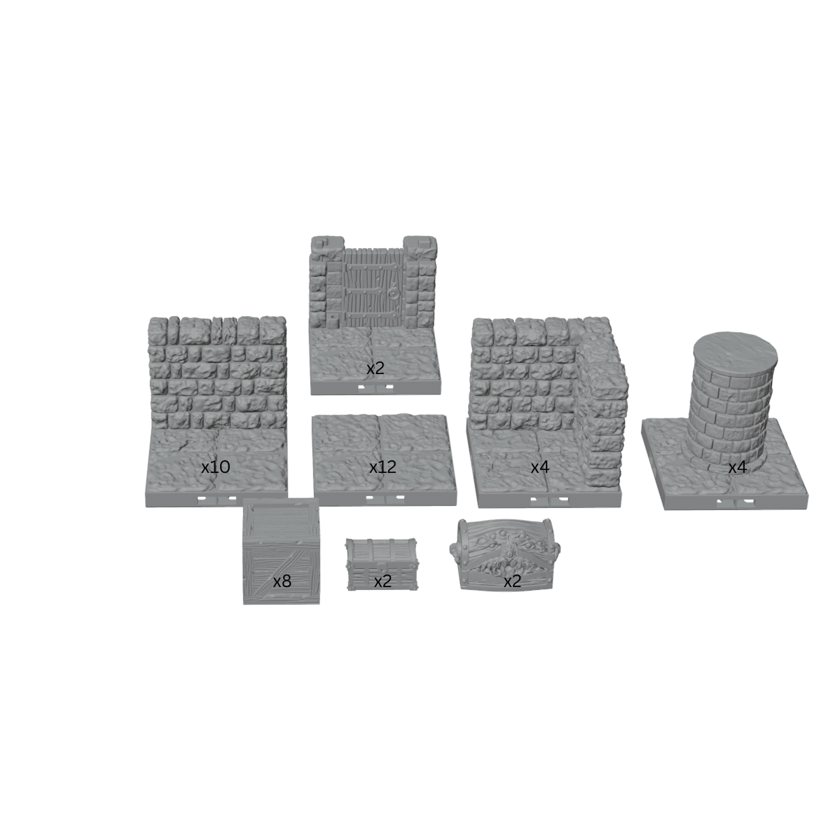 28mm Storage Warehouse Loot Cache – Dungeon Terrain