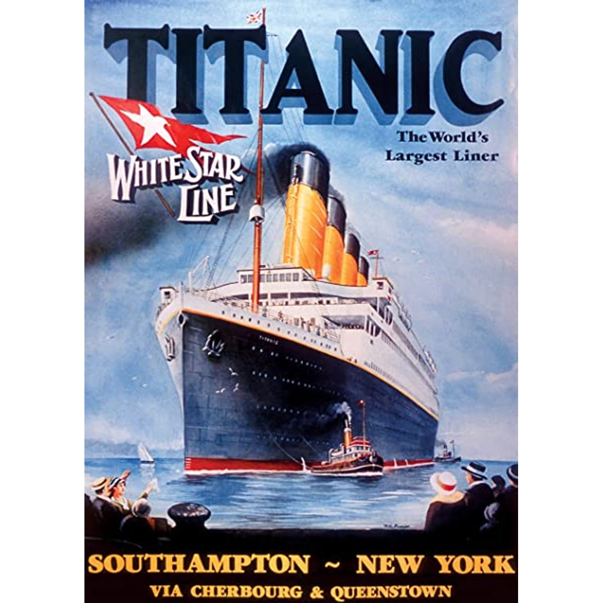 Titanic - White Star Line 1000pc Puzzle