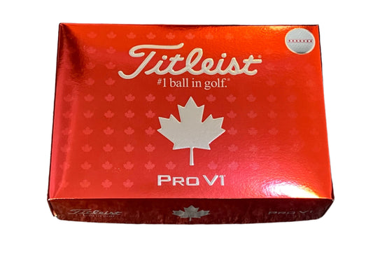 Titleist Pro V1 2025 Canada Golf Balls