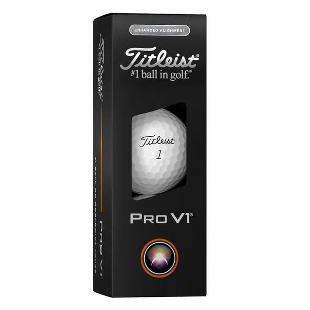 Titleist Pro V1 2025 Enhanced Alignment Golf Balls