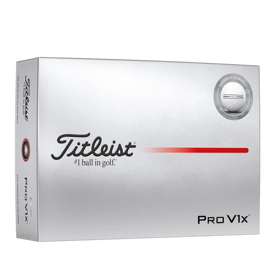 Titleist Pro V1x 2025 Enhanced Alignment Golf Balls