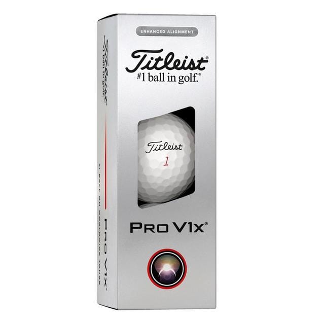 Titleist Pro V1x 2025 Enhanced Alignment Golf Balls