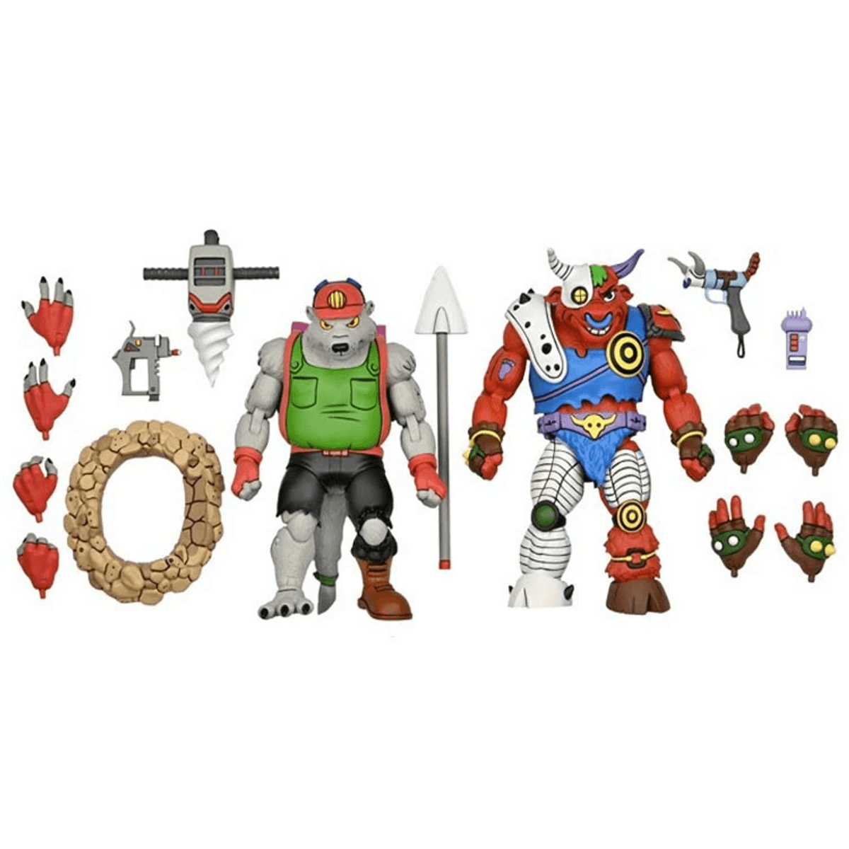 TMNT Cartoon - Dirtbag & Groundchuck 2pk Action Figures