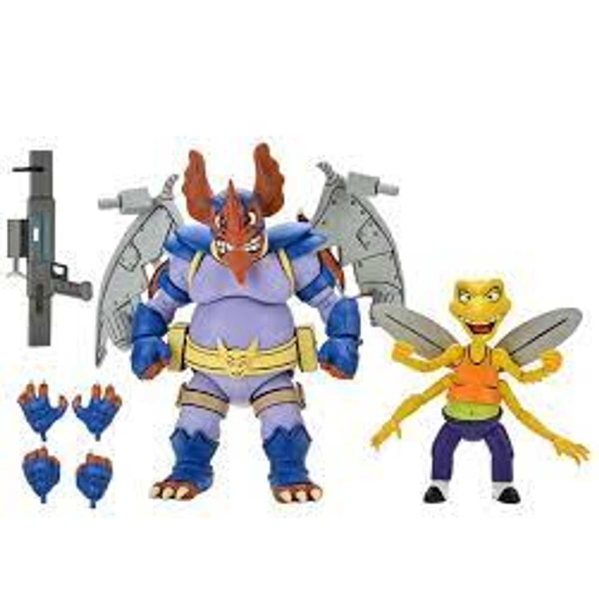 TMNT Cartoon - Wingnut & Screwloose 2pk Action Figures