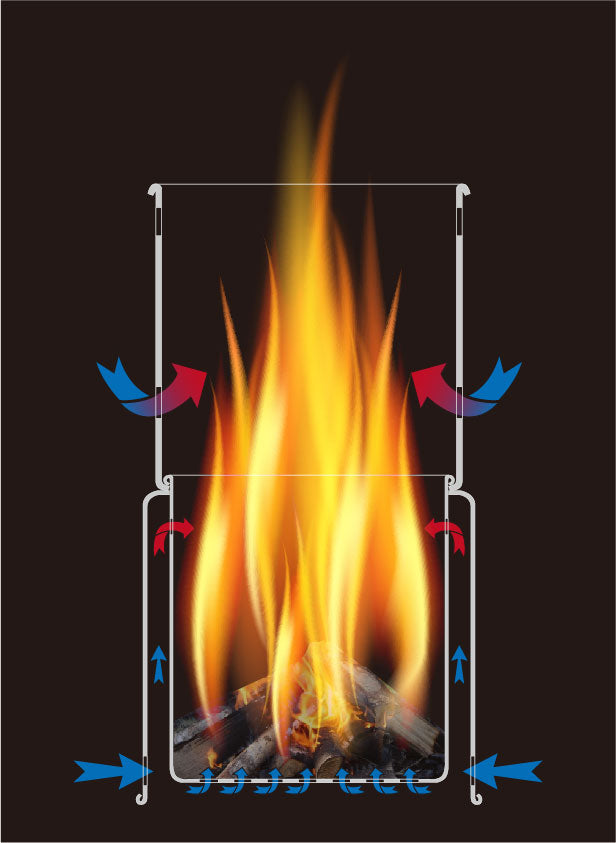 TOAKS TITANIUM BACKPACKING WOOD BURNING STOVE