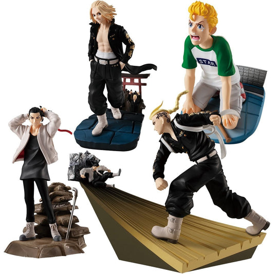 Tokyo Revengers - Toman Heroic Scenes Petitrama Series Set of 4