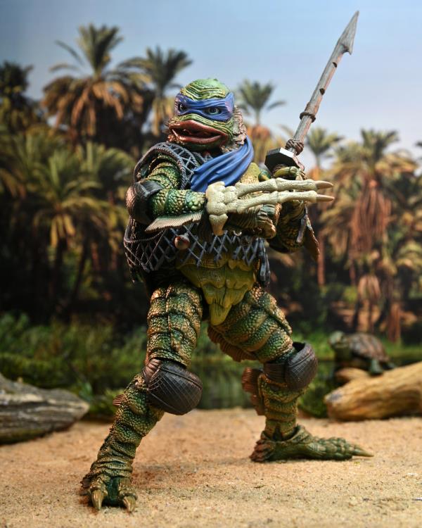 Universal Monsters x Teenage Mutant Ninja Turtles Ultimate Leonardo as The Creature