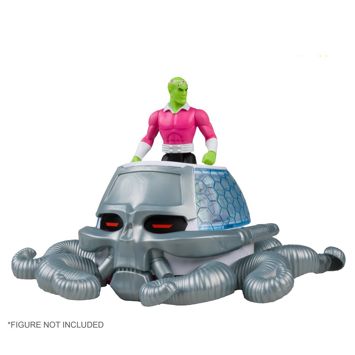 DC Super Powers Skull Ship Brainiac's Hi-Tech Space Craft Vehicle