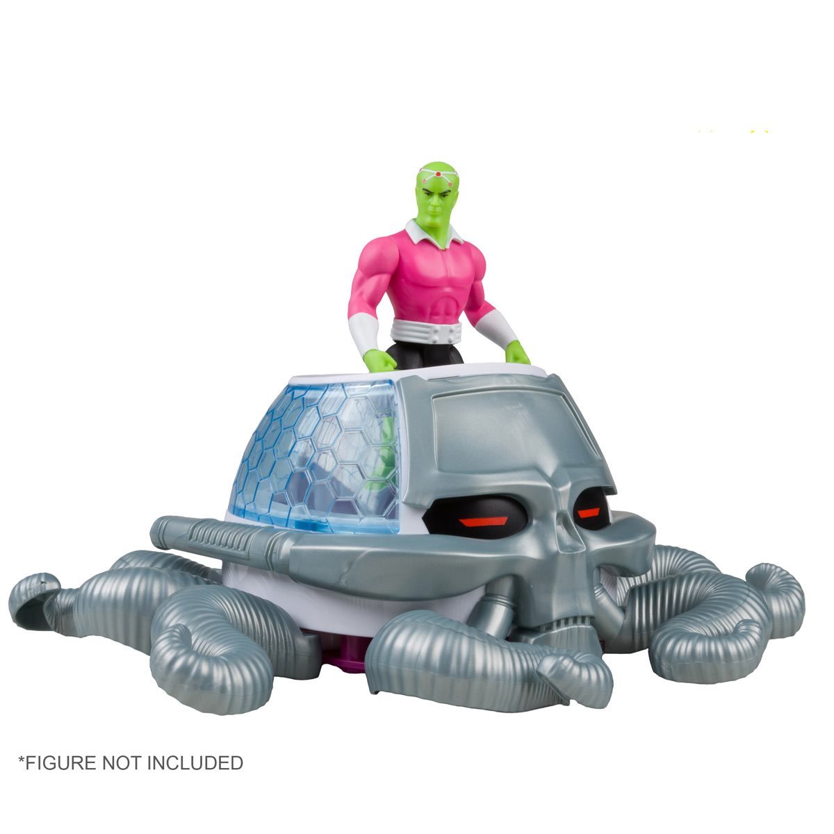 DC Super Powers Skull Ship Brainiac's Hi-Tech Space Craft Vehicle