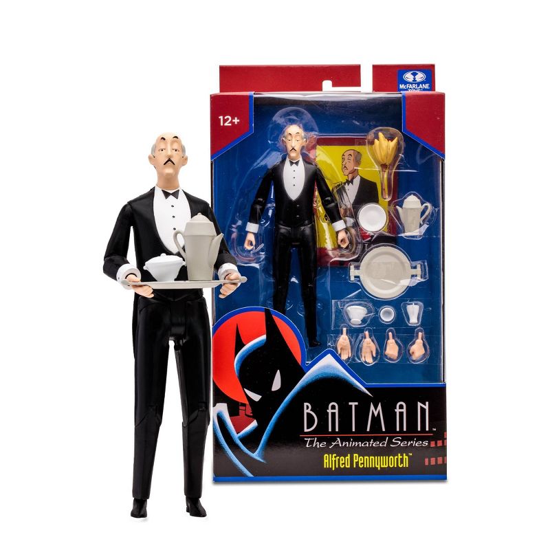 McFarlane Toys Batman: The Animated Series Alfred Pennyworth 6" Action Figure - Exclusive