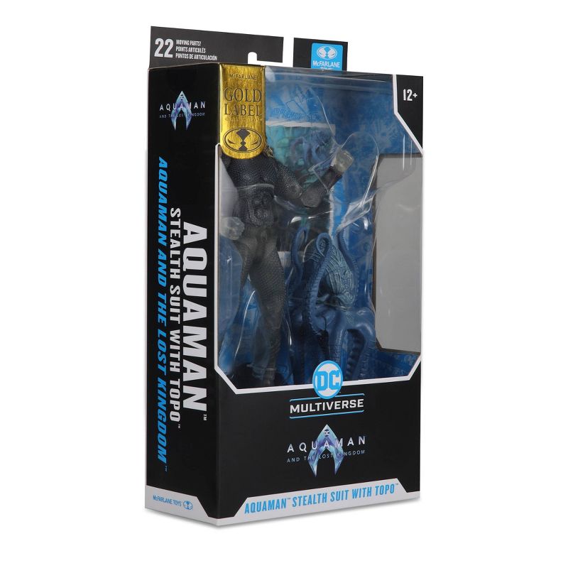 McFarlane Toys Aquaman Movie Stealth Suit with Topo  - Exclusive