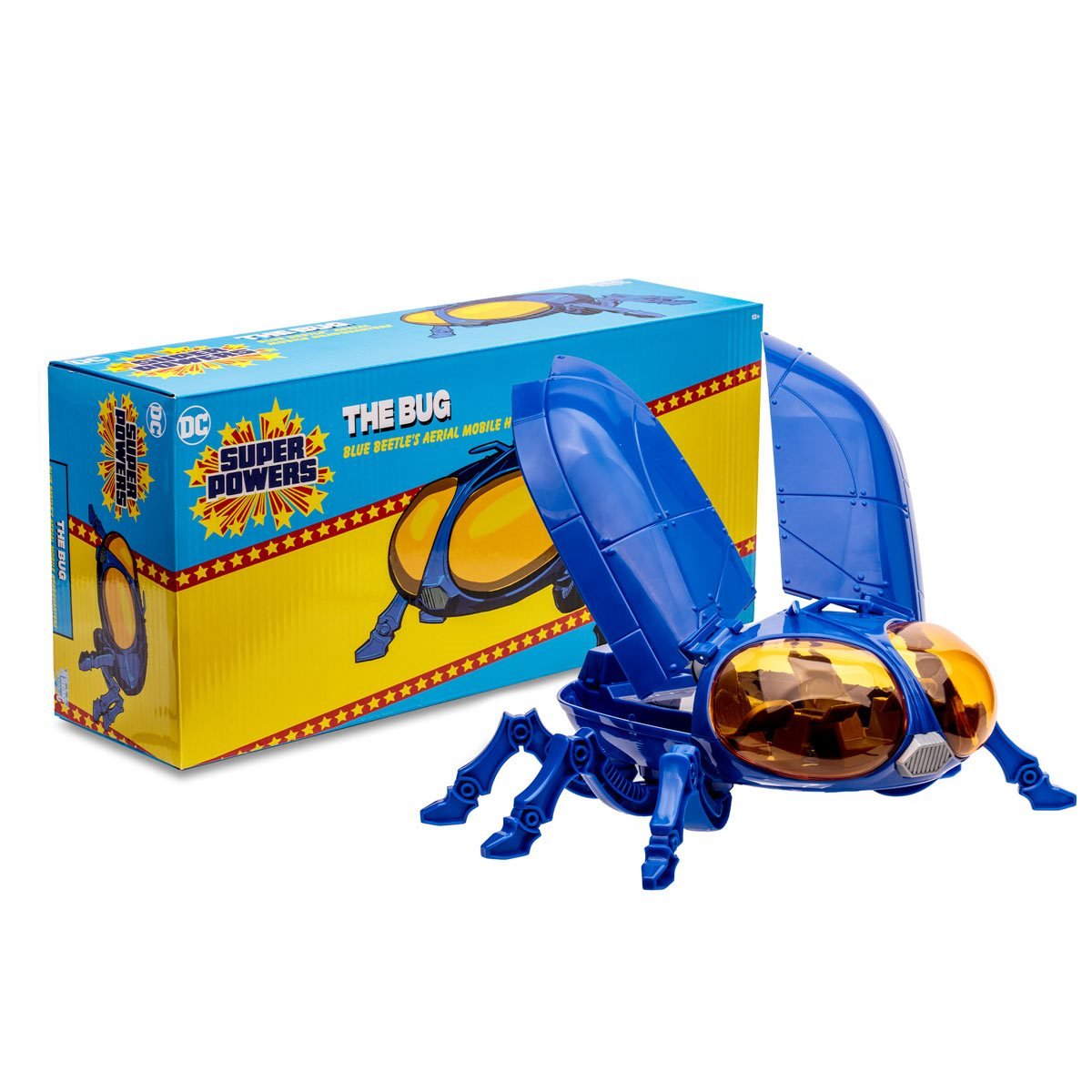 DC Super Powers The Bug Blue Beetle's Aerial Mobile Headquarters Vehicle
